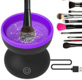 Electric Makeup Brush Cleaner – Portable USB Automatic Tool - Lumina